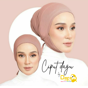 Defa Ciput dalaman kerudung basic tali dagu anti pusing material kaos terbaru dan terlaris