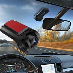 PROMO WUMUTI Kamera Mobil Dashcam Depan Belakang Full HD USB Full HD Wide Angle 1080P TX66