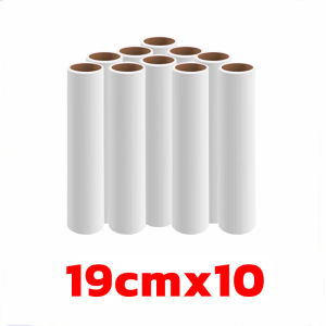 รีฟีลม้วนกาวลูกกลิ้งเก็บฝุ่น 19cm/24 cmx20 ลูกกลิ้งเก็บขน เศษผม เศษฝุ่น พร้อมส่งจากไทย