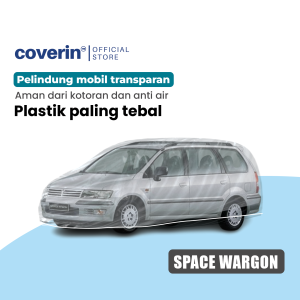Sarung Mobil Space Wagon Cover Pelindung Bahan Plastik Tebal Anti Air