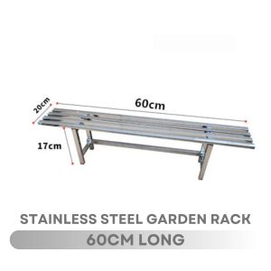 Succulents Ladder Plant Rack Stainless Steel Flower Rack For Indoor Outdoor2 layer 100/2 layer 120/3 layer 100/3 layer 100/4 layer