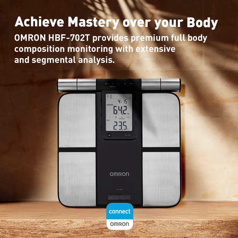 Omron 体組成計 HBF-702T OMRON Weight Body Composition Monitor HBF-702T Bluetooth