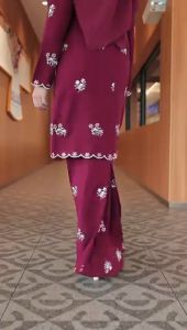 KURUNG SULAM AURORA | SAIZ XS TO PLUS SIZE 5XL | RICH BROWN TEAL BLUE SAGE GREEN | MYMOMCOLLECTION | RAYA2026