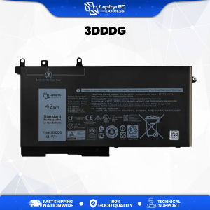 PC Tech Laptop Battery 3DDDG Compatible with Dell Latitude E5280 E5480 E5490 E5580 E5590 E5491 E5591 Dell Latitude 5280