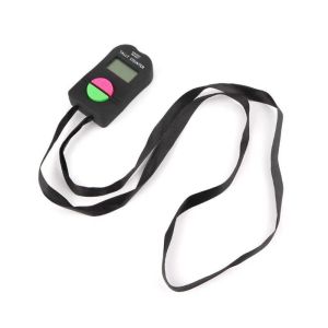 Q-1151 STORE LCD Display Digital Counter 0-9999 Range Manual Operation Hand Tally Clicker Audible Beep Battery Powered Electronic Counter Supermarket Use