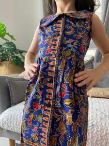 Girls Singapore Airlines Kebaya Dress with Pockets