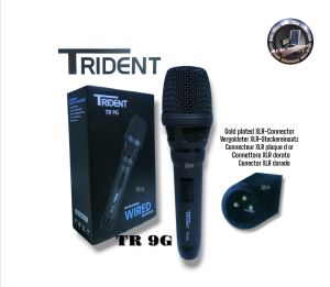 PROFESSIONAL WIRED MICROPHONE TRIDENT TR-9G