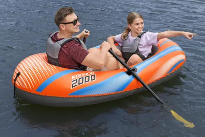 ToySmart Bestway 61142 เรือเป่าลม ขนาด 1.85m x97cm Kondor 2000 Raft Set