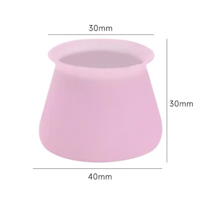 1pcs Silicone Chair Leg Cover Table Foot Cover Anti-Slip Silent Thickened Chair Leg Protective Cover Kaki Kerusi & Meja