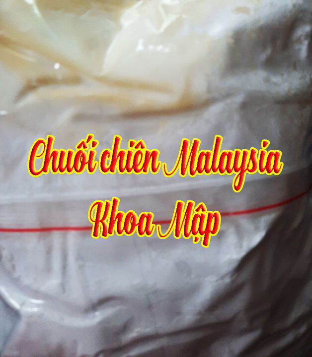 [HCM]Bột chiên chuối malaysia khoa mập