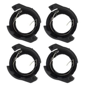 Automotive H7 Headlight LED Bulb Holder Plastic Construction Lamp Light Clip LED BaseFor Stable Beam Alignment