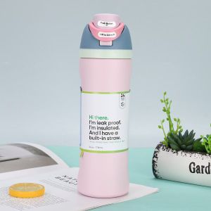 Owala FreeSip 24 oz. ขวดน้ำพลาสติกพร้อมส่ง สำหรับกีฬาและออกกำลังกาย งานแท้จากอเมริกา