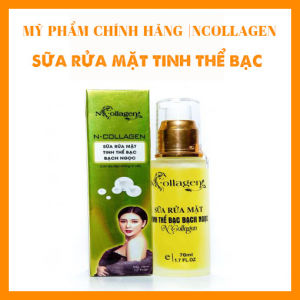 Sửa Rửa Mặt Tinh Thể Bạch Ngọc Vàng N – COLLAGEN giúp lấy đi mọi bụi bẩn tận sau trong lỗ chân lông mà không gây cảm giác khô da. Ngược lại bạn sẽ thấy da mềm mịn  nhẹ tưng ẩm mướt vừa đủ sau khi dùng sữa rửa mặt