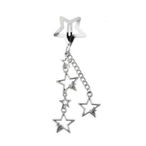 Unique Star Chain Hair Ornament Craft from Sturdy Alloy Materials for Girls and Women Who Love Distinctive Looks