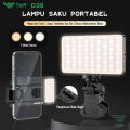 TNW D28 Selfie Light Portable Clip Fill Light Mini Dual Led Light Lampu Selfie Portable Lampu Camera Handphone. 