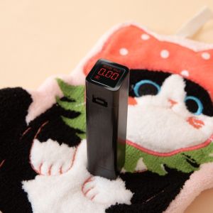 FXUP Soft Hand Towel Coral Fleece Cute Cat Washcloth Cartoon Strong Water Absorption Bathroom Kerchief Kitchen