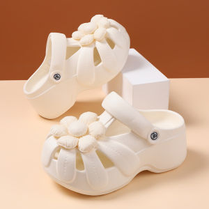Free Shipping Thick-Soled Versatile Sandals For Women Perfect For Summer Wear 2026 New Style Featuring Floral Designs Ideal For The Beach And As Roman-Style Sandals