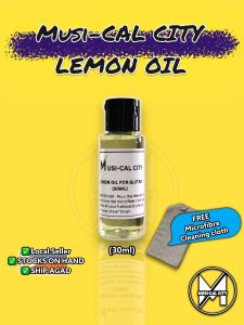 Lemon oil for guitar 10/30ml  by MusiCal City
