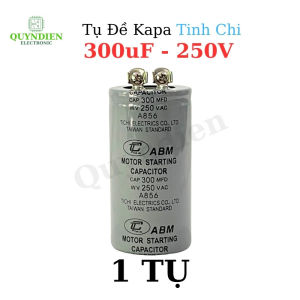 Tụ Khởi Động Cho Động Cơ Motor Điện Đề Pa Động Cơ Công Suất 300uF (300MFD) 250v - LinhKien HD audio
