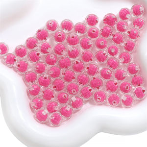 8/10Mm Mặt hạt bằng acrylic Màu kẹo cầu vồng Vòng hạt đệm rời Cho DIY Vòng tay thủ công Vòng Cổ Keychain Phụ kiện làm đồ trang sức