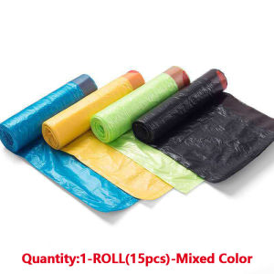 Garbage Bag Bags With Rope Cleaning Trash Bags Dustbin Office Cleaning Trash Bags Dustbin with Rope portable thickened d