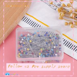 🎁【Special price】🎁Sha เข็มหมุดปักเย็บแบบตรงหัวมุกสำหรับตัดเย็บเสื้อผ้า250ชิ้น ล็อต