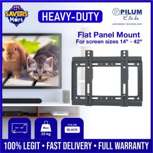 TV Wall Mount Bracket Pilum 14"-42" Flat Panel Universal 25kg Max
