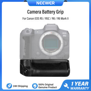 NEEWER Camera Replacement Battery Grip for Canon EOS R5 R5C R6 R6 Mark II Mirrorless Cameras BG-E10