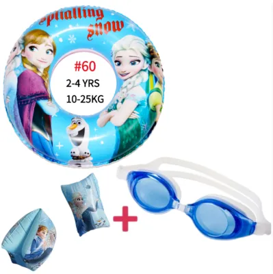 Kids Baby Inflatable Swim Vest Life Vest with Goggles for 1-10 Years Child
