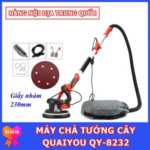 Máy Chà Tường Cây Nội Địa Trung Quốc QUAIYOU-QY8232 (800W) - Dài 2m2 - Tặng Kèm 10 Tờ Nhám D230 - Bảo Hành 6 Tháng