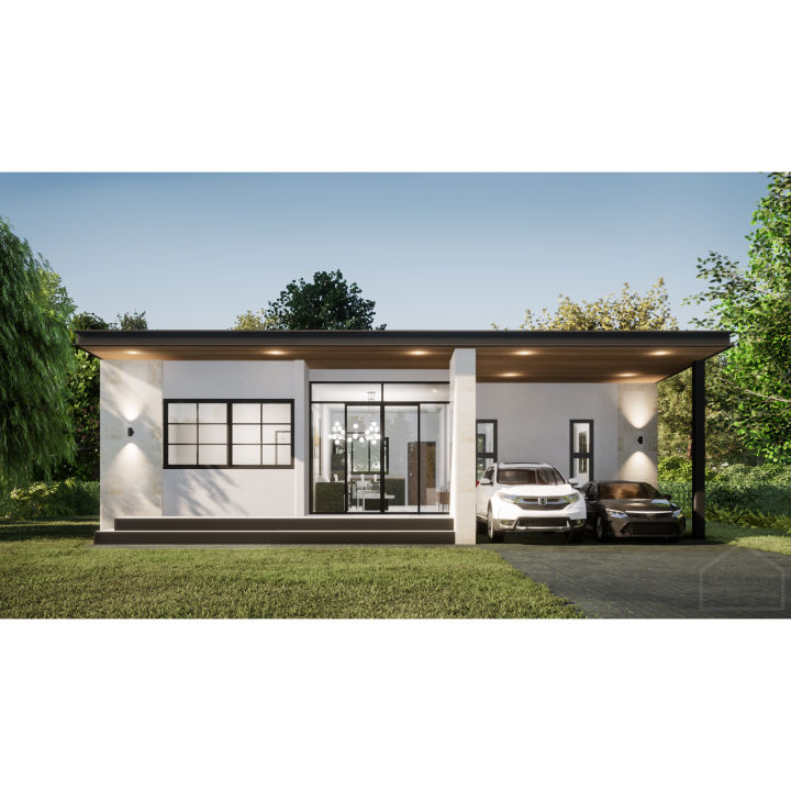 lowcost HOME แบบบ้านสไตล์โมเดิร์นสวยทันสมัย ขนาดคอนโด ค่าก่อสร้างถูก 1. ...
