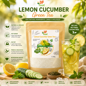 3F FOOD Cleanse Lemon Cucumber Powdered Green Tea High - Healthy Weight Loss