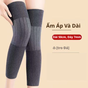Bảo Vệ Đầu Gối Giữ Ấm Mùa Đông Bảo Hộ Đầu Gối Cashmere Cao Cấp Dài Thêm Êm Ái Hoạt Động Thể Thao Và Đời Sống