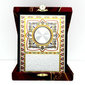 Velvet Box (Batik) W/Plaque LG-VB2483 HADIAH ANUGERAH CEMERLANG Plak Cenderahati