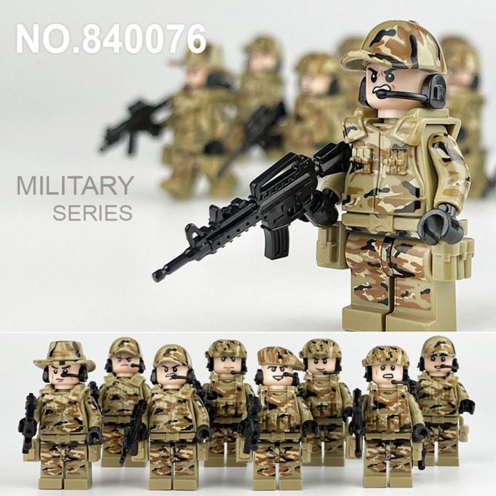 Military Minifigures Lego Army Men Sets MOC Us Special Forces
