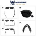 MENSPE (Buy 1 free box) Photochromic Sunglasses Foldable Men Women Polarized Chameleon Glasses Driving Goggles Anti-glare Sun Glasses Night Vision Lens UV Protection Chic Retro Sun glasses. 