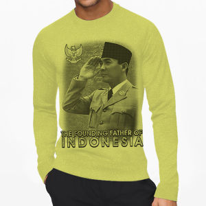 SOEKARNO GARUDA | Kaos Lengan Panjang Pria & Wanita | Distro | Sablon | Murah | Produk Lokal | CIAO.ID