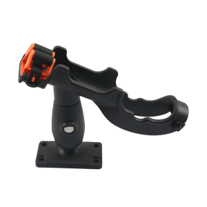 360 Degree Rotating Adjustable Fishing Rod Holder With Wide Base Fishing Fixers Mount Bracket Boats Fishing Rod Stand