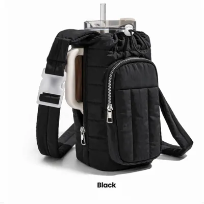 Tumbler Carrier Bag Bottle Crossbody Water Bottle Holder Cup Pouch with Strap for Bottle with handler