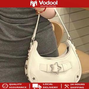 PU Handbag Purse Solid Color Armpit Bag Tote Bag for Women Work Travel Daily Use
