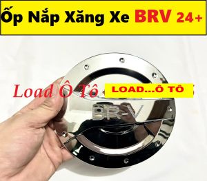 Ốp Nắp Bình Xăng Honda BRV 2023-26 Mẫu Nhựa ABS Mạ Crom Sáng Bóng Sẵn Keo Dán 3M