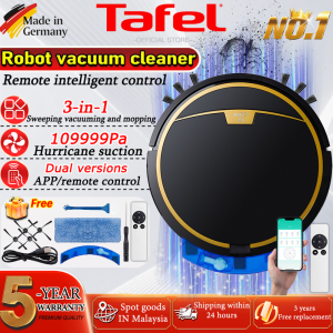 💯Easy to use and affordable👍Intelligent Robotic Vacuum cleaner 109999Pa  3-in-1 sweeping mopping and vacuuming Supports APP and Remote Control Fall protection
