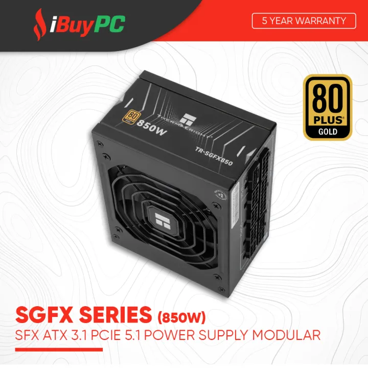 Thermalright SGFX Series SGFX850 80Plus Gold Full Modular SFX power Supply