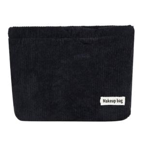 Corduroy Makeup Organizers Bag with Ample Storage for Travel and Everyday Needs Velvets Cosmetic Case Toiletry Purse
