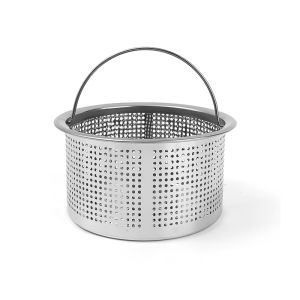 Kitchen Sink Strainer Basket with Handle Stainless Steel Sink Drains Filter Anti-clogging Sink Sewer Basket Strainer