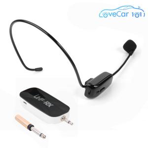 UHF Wireless Microphone Headset with Receiver for Event Speech Public Address System Professional Microphone