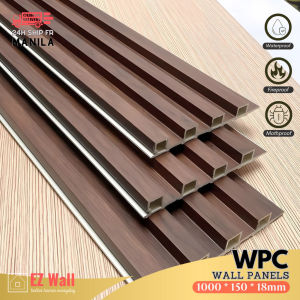 EZ Wall Wall Panel Solid Wood Board Grille Design TV Background Wall Decor Fluted Panel Home Decoration