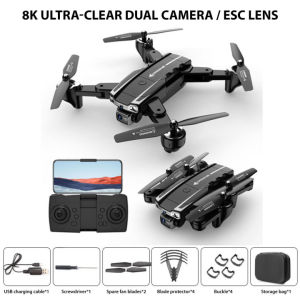 [NEW]A5s Drone with Camera Dual 8K WIFI FPV With 8K HD Camera wide angle height keep RC folding drone quadcopter rc drone