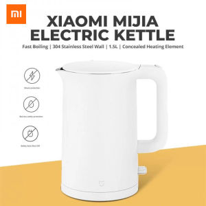 Original Xiaomi Mijia Electric Kettle 1A Rapid Heating 304 Stainless Steel Seamless Kettle