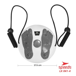 SPEEDS Waist Twisting Magnetic Trimmer Jogging Alat Olahraga Putar Pelangsing Tubuh Portable 041-5